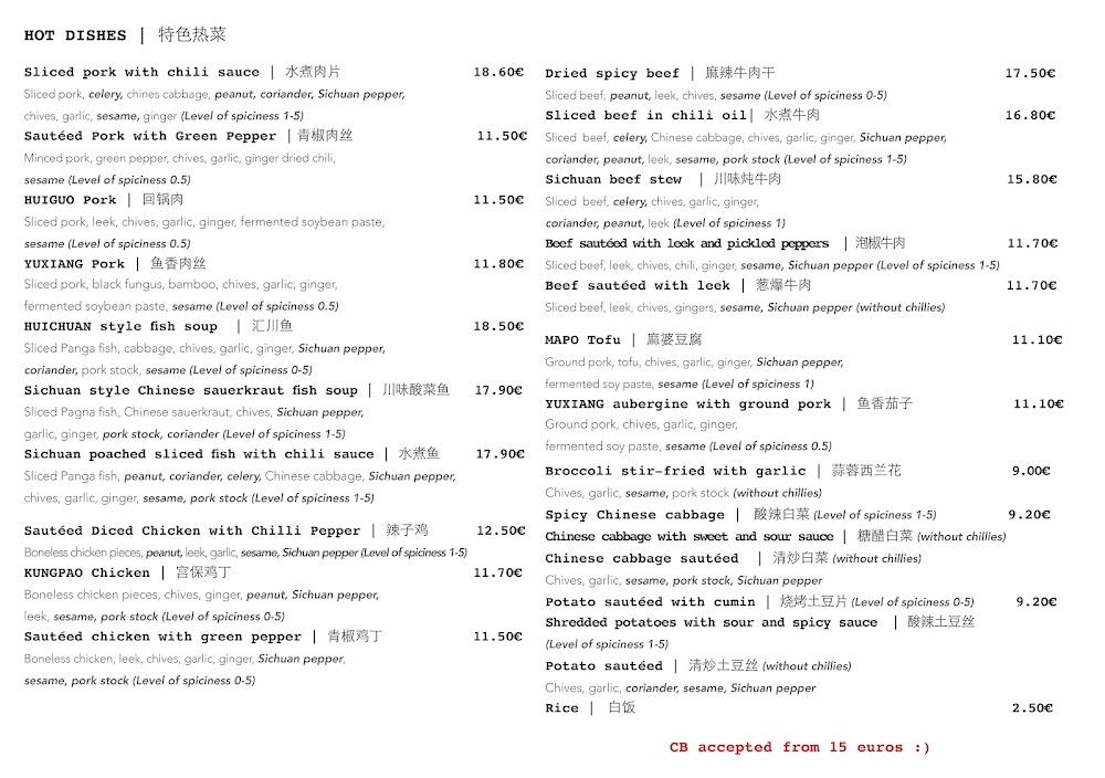 Deux fois plus de piment - Menu Image 1
