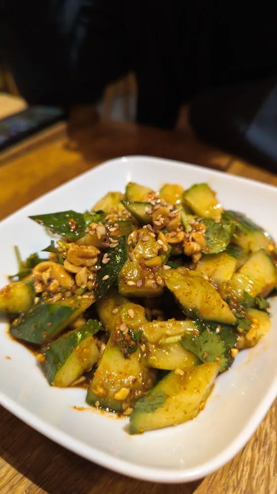 Smashed Cucumber Salad